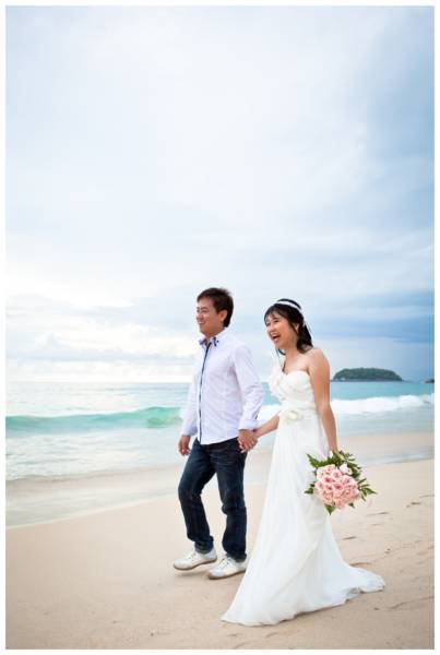 Phuket beach pre-wedding