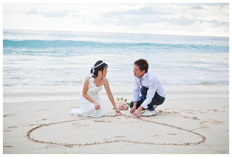 Phuket beach pre-wedding