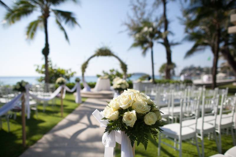 Phuket wedding beach