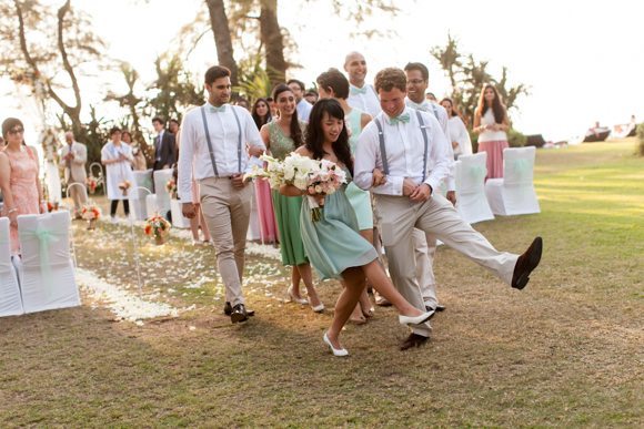 Beach wedding Thailand photography