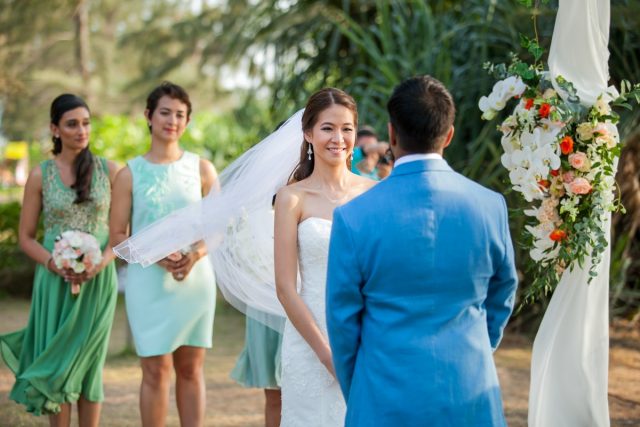 Phuket beach wedding photographer