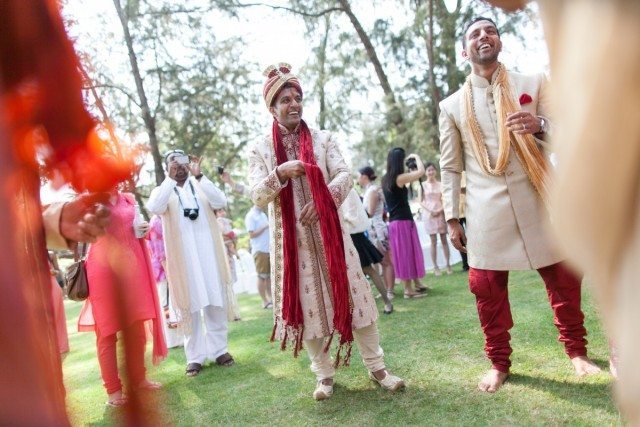 Indian groom Phuket destination wedding