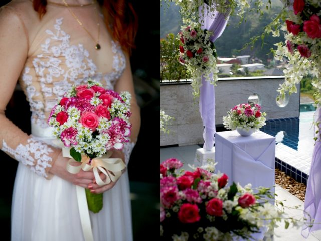 Phuket flower wedding