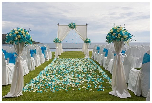 Phuket lawn wedding