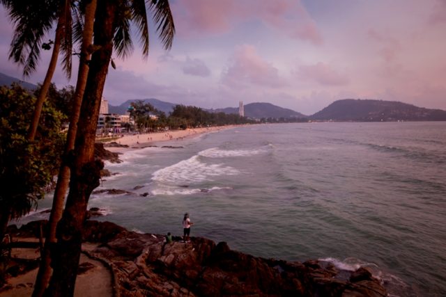 Phuket sunset wedding photography