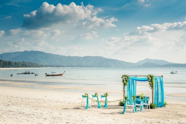 Phuket beach wedding