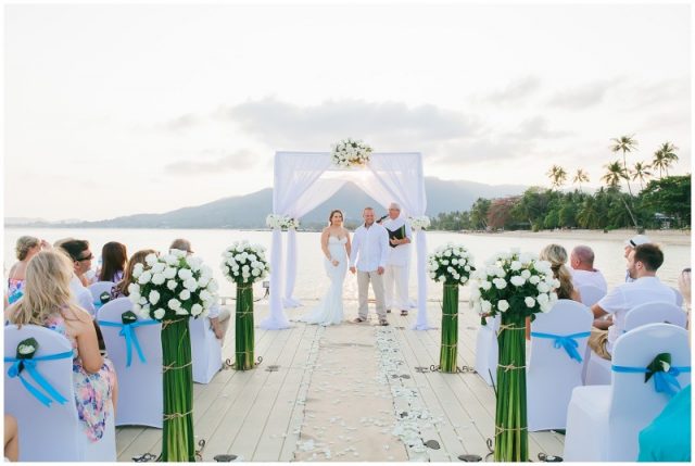 Koh Samui wedding ceremony