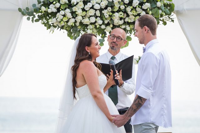 Marriott wedding ceremony