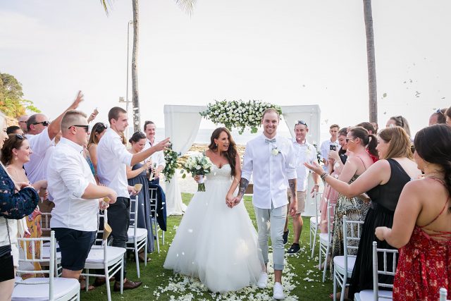 Marriott wedding ceremony