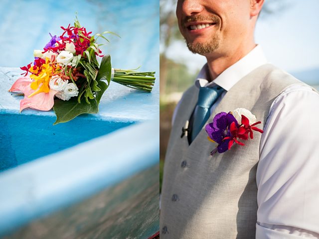 tropical bridal theme