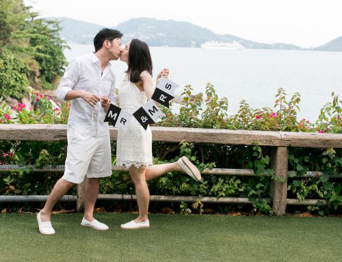 Just Married photo shoot at Uzenmaya