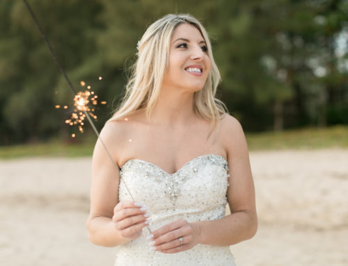 Beach ceremony for Kara & Matthew