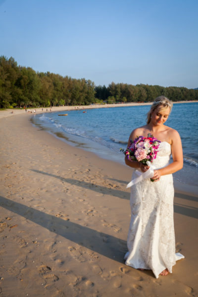 Phuket sunset wedding