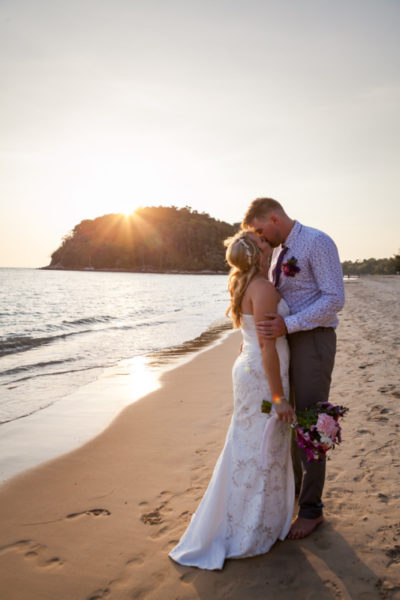 Phuket sunset wedding