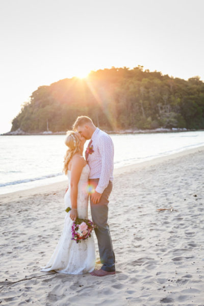 Phuket sunset wedding