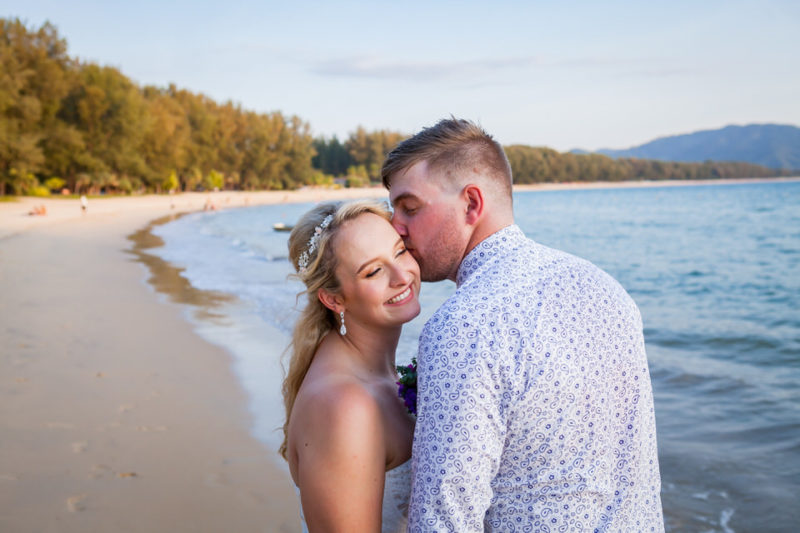 Phuket sunset wedding