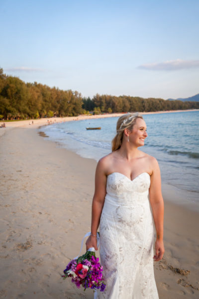 Phuket sunset wedding